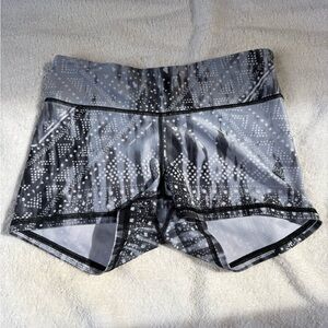 American Eagle Outfitters Black and Gray Athletic Shorts